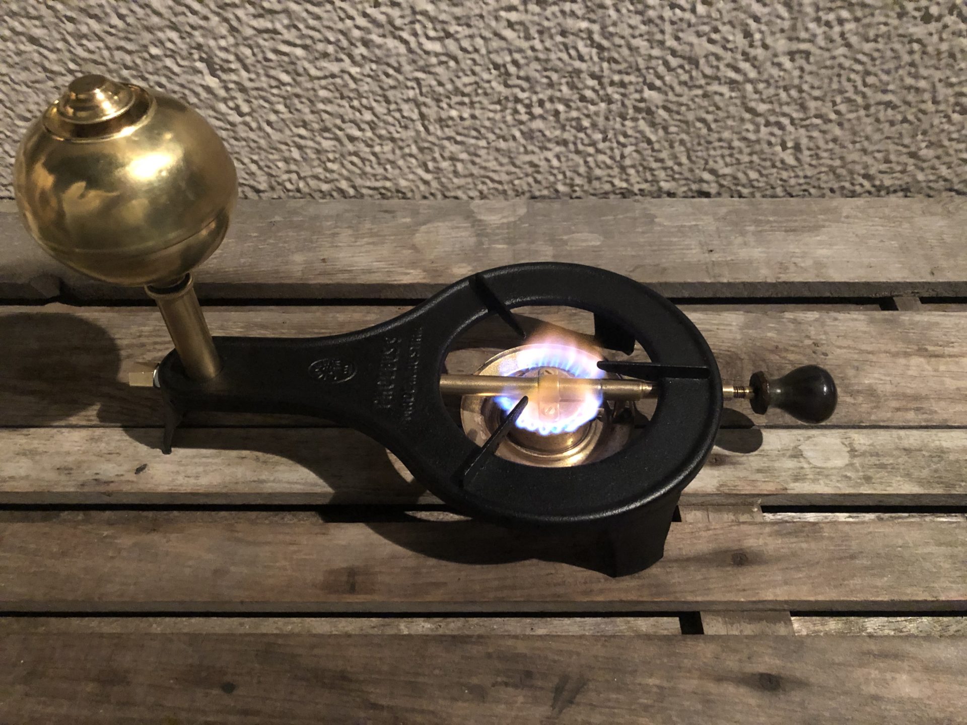 ホエーブスNo.9アルコールストーブを再生する｜Phoebus Gravity Stove - Outdoor Fan