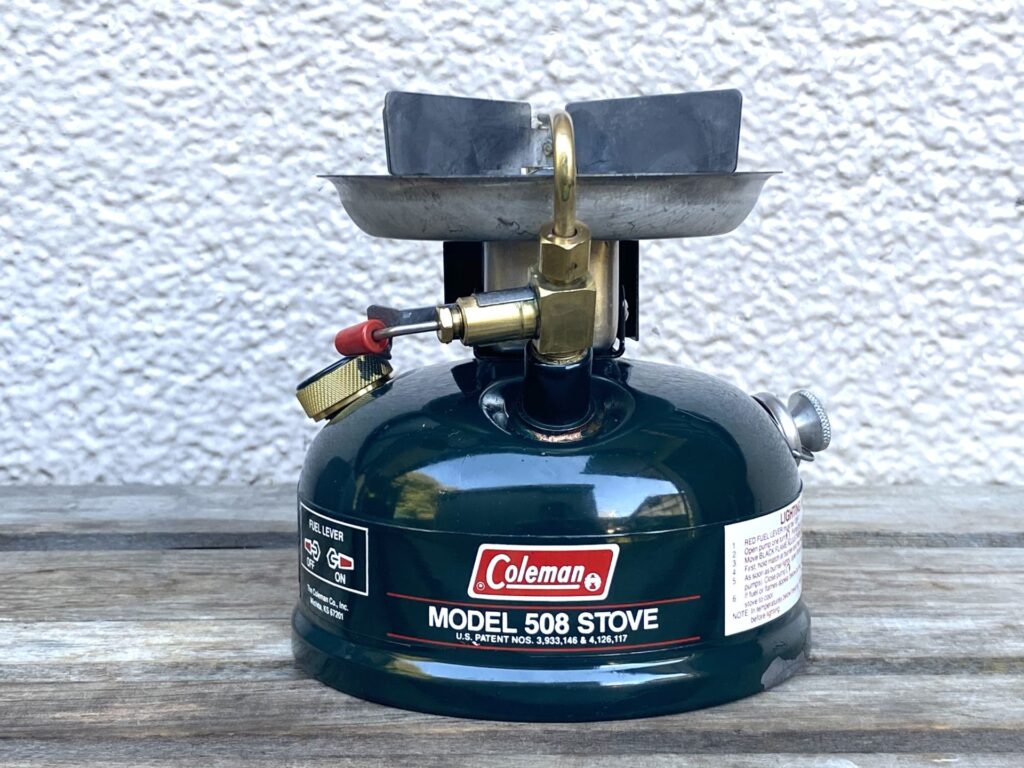 2レバー コールマン ストーブ COLEMAN MODEL 508 STOVE - ストーブ