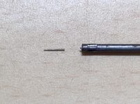 クリーニングニードル破損