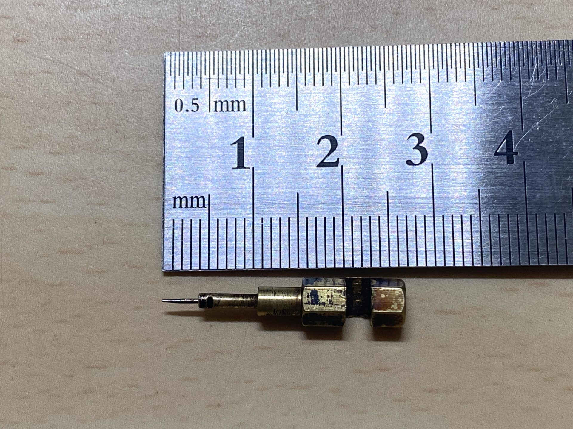コールマン2レバー508ストーブのジェネレーターニードル再生修理
